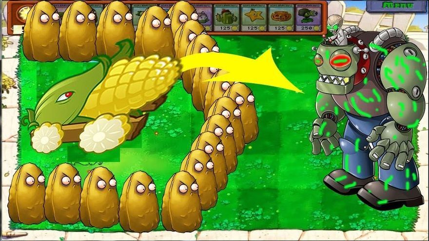 Сколько уровней в plants vs zombies